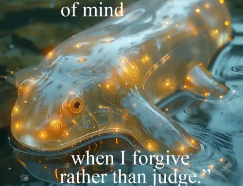 i can only have peace of mind