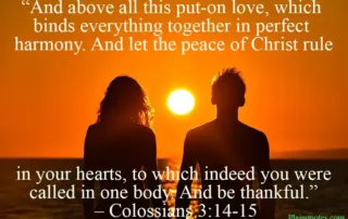 and above all this put-on love