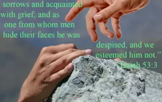 he was despised and rejected