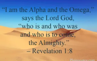 I am the Alpha and the Omega