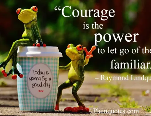 courage is