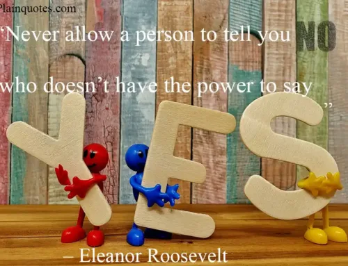 Never allow