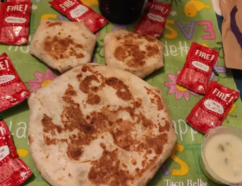 Taco Bell Steak & Queso Crunchwrap Sliders