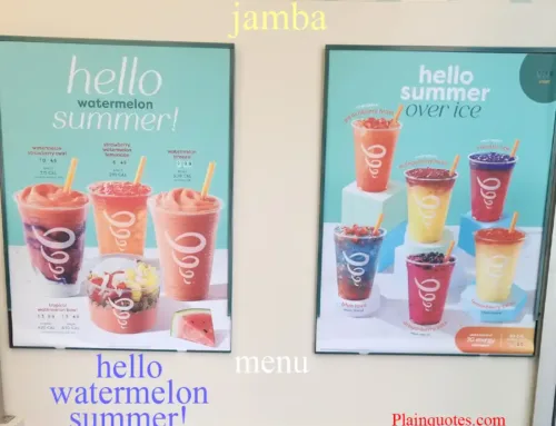 Hello Watermelon Summer! Menu from Jamba