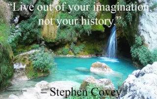 live out of your imagination