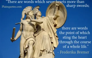 there are words