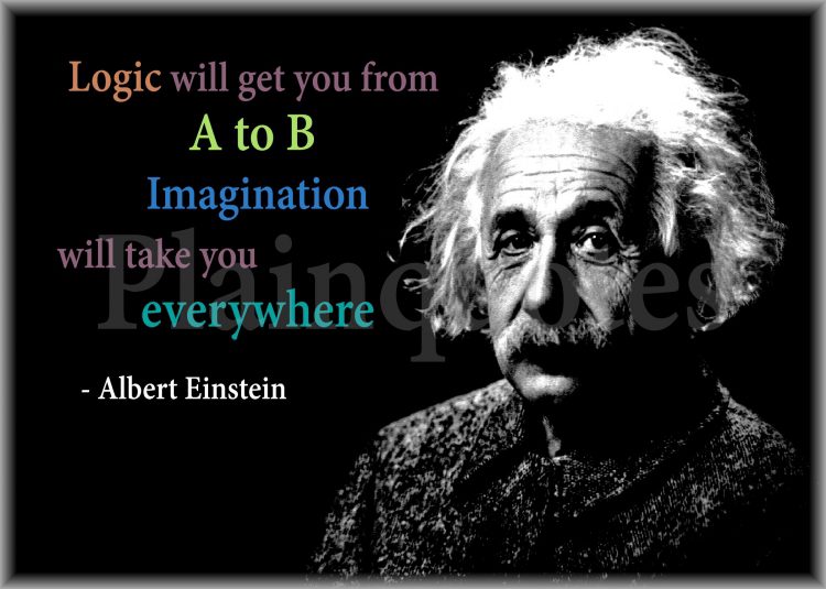Albert Einstein Quote poster - Plainquotes