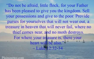 do not be afraid little flock