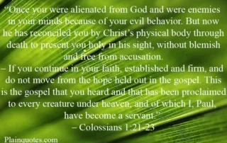 once you were alienated