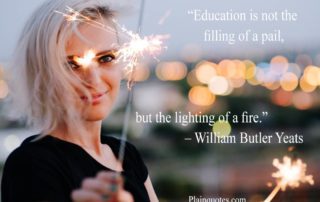 Education is not the filling