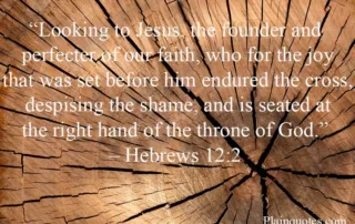 Looking at Jesus