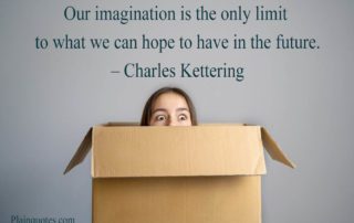 Our imagination is the only limit