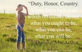duty honor country