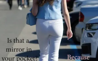 Is that a mirror in your pocket?