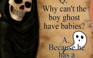 Why can't the boy ghost have babies?