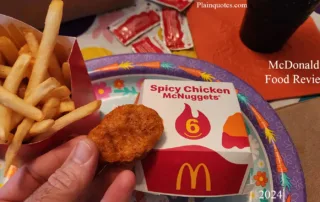 McDonald's Food Reviews