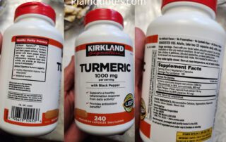 Costco Kirkland Signature Turmeric 1000 mg