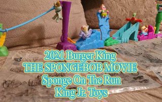 2021 Burger King SpongeBob toys