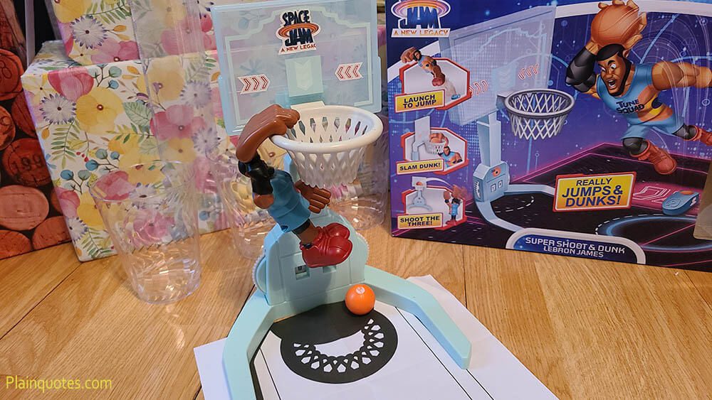 Slam Dunk Your Way to MVP with the Space Jam Super Shoot and Dunk LeBron  James - The Toy Insider