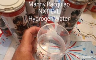 Manny Pacquiao NXT LVL Hydrogen Water