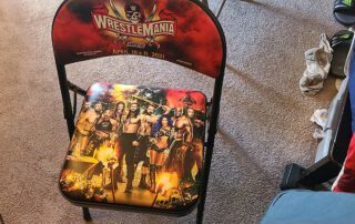 WWE WrestleMania 37 Event Folding Chair