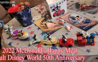 2022 Walt Disney World Happy Meal Toys