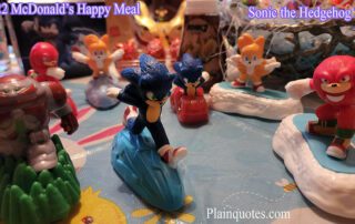Sonic the Hedgehog 2 Happy Meal Toys
