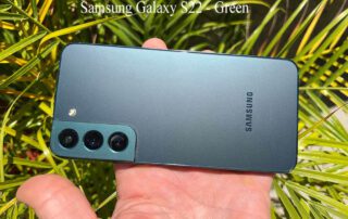 Green Samsung Galaxy S22