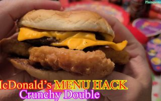 McDonald's Crunchy Double Hack Sandwich