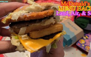 McDonald's Menu Hack Land, Air and Sea