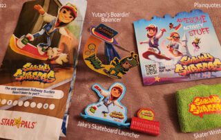 Carl's Jr. Subway Surfers Toys