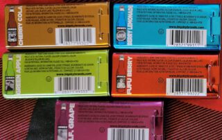 Jones Candy Back Side Nutrition Label