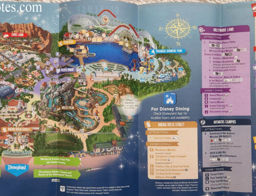 2022 Disney California Adventure Park Maps