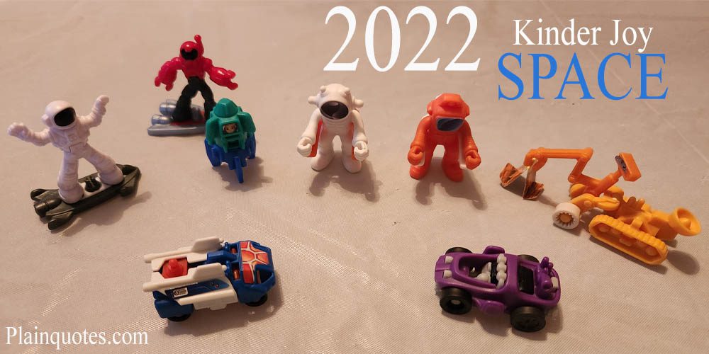 2022 Kinder Joy Space Toys