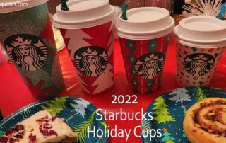 2022 Starbucks Holiday Cups