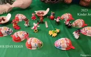 2023 Kinder Joy Holiday Eggs