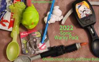 Sonic Wacky Pack Ghostbuster Toys