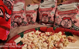 LesserEvil Valentine's Day Popcorn