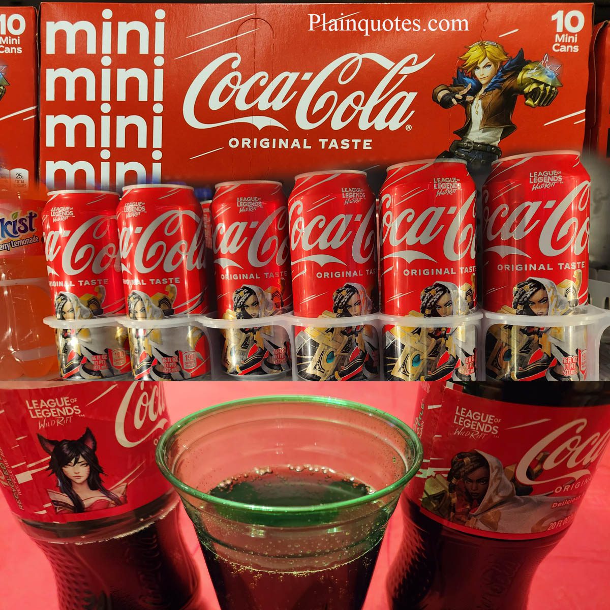 Coca Cola League of Legends Wild Rift Senna Collectible Coke Can Empty Can  RARE!