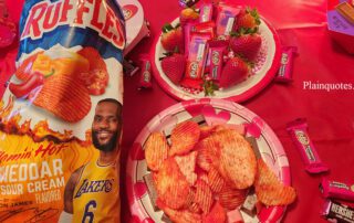 Ruffles Lebron James Cheddar and Sour Cream Chips