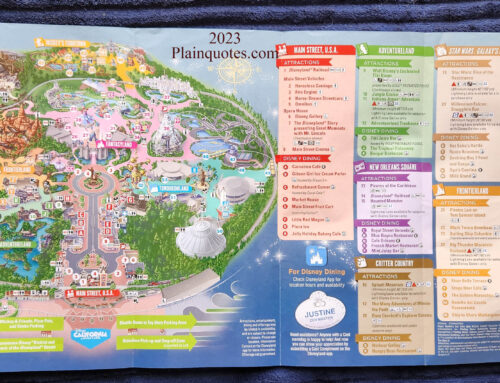 2023 Disneyland Park Maps