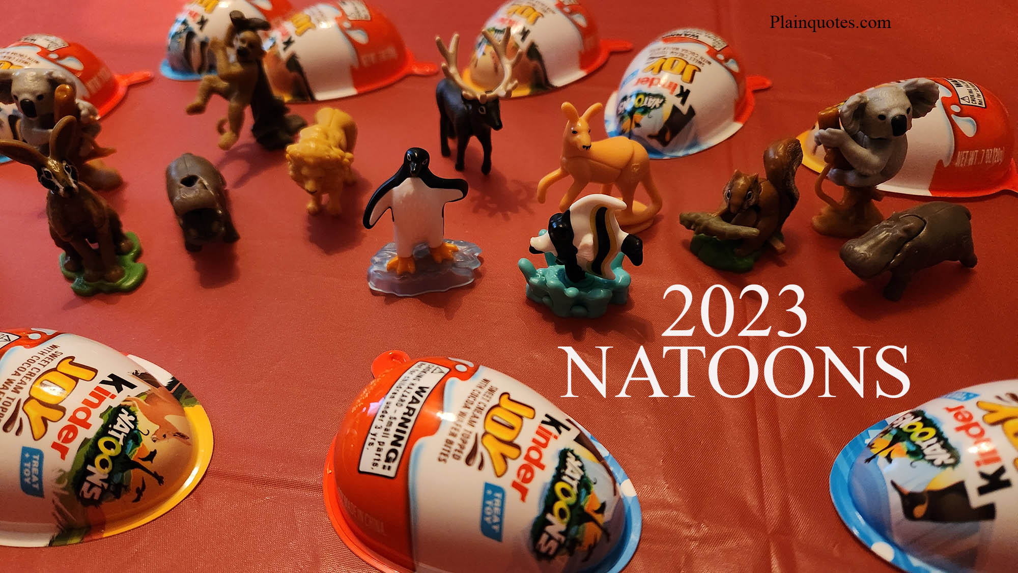 2023 Natoons Kinder Joy Eggs