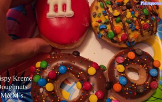 Krispy Kreme M&M's Doughnuts