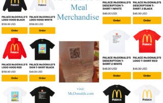 McDonald's As featured In Meal Merchandise