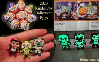 2023 Kinder Joy Halloween Eggs