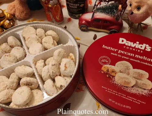 David’s Cookies butter pecan meltaways