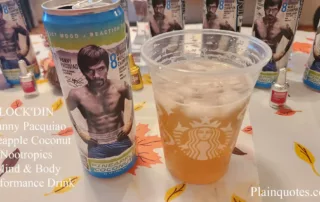 Manny Pacquiao Nootropics Drink