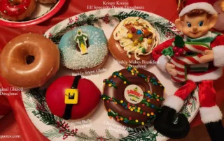 Elf Doughnuts from Krispy Kreme