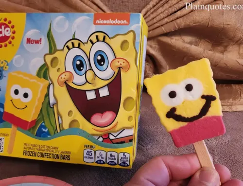 Popsicle SpongeBob SquarePants Fruit Punch & Cotton Candy Ice Cream