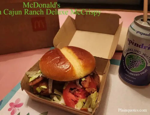McDonald’s Bacon Cajun Ranch Deluxe McCrispy